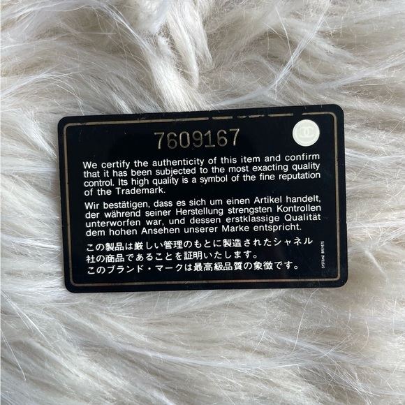 Chanel Leather Chocolate Bar Quilted Tri-Fold Wallet Black - Picture 3 of 12